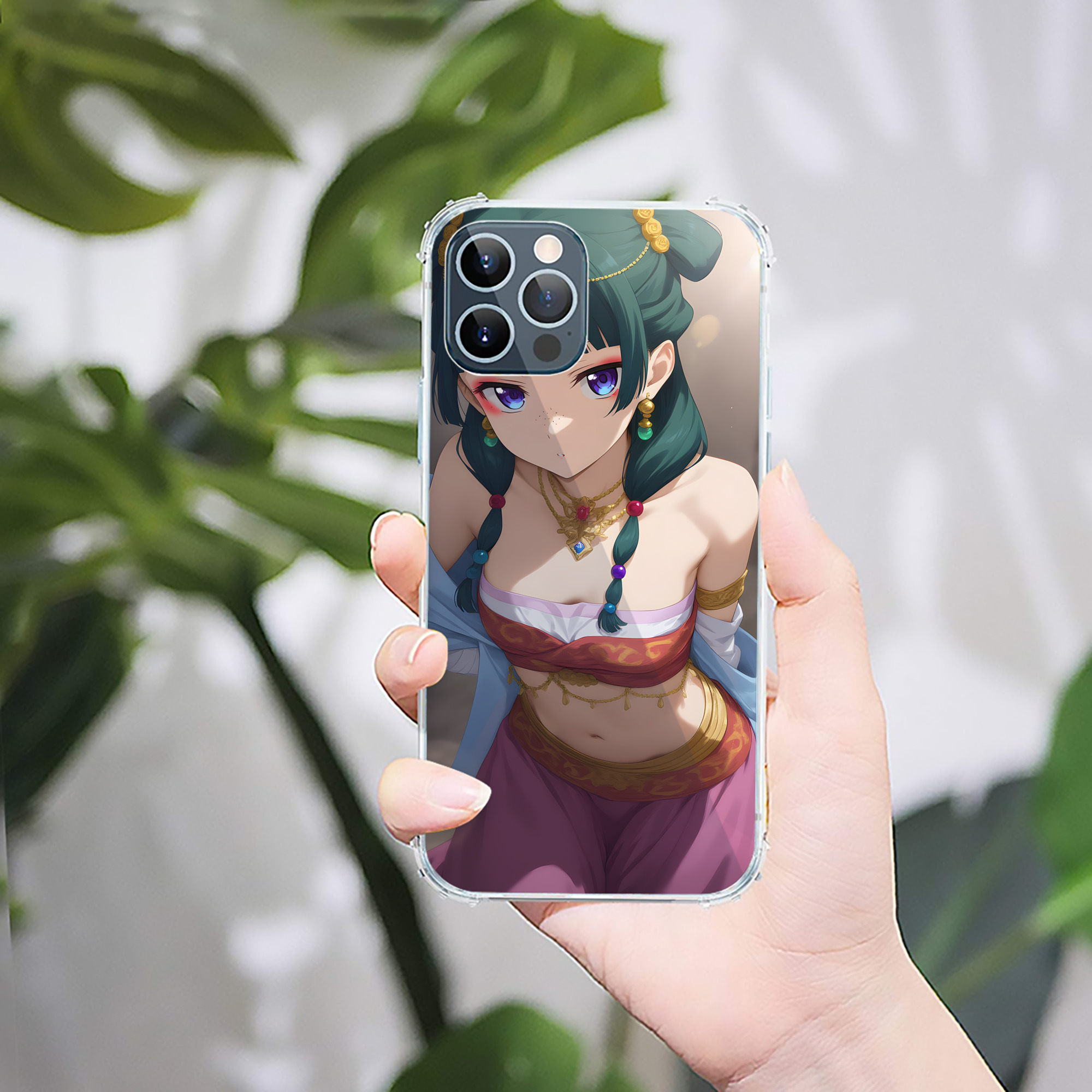 （画像用） 薬屋のひとりごと The Apothecary Diaries 【iPhone 12シリーズ対応】透明スマホケース（クリアソフトケース）